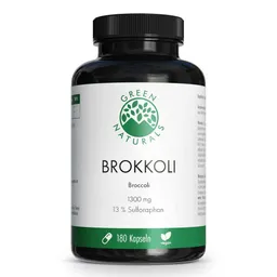 Green Naturals Green Naturals Brokkoli + 13% Sulforaphan vegan – Produktbild 1 von 1