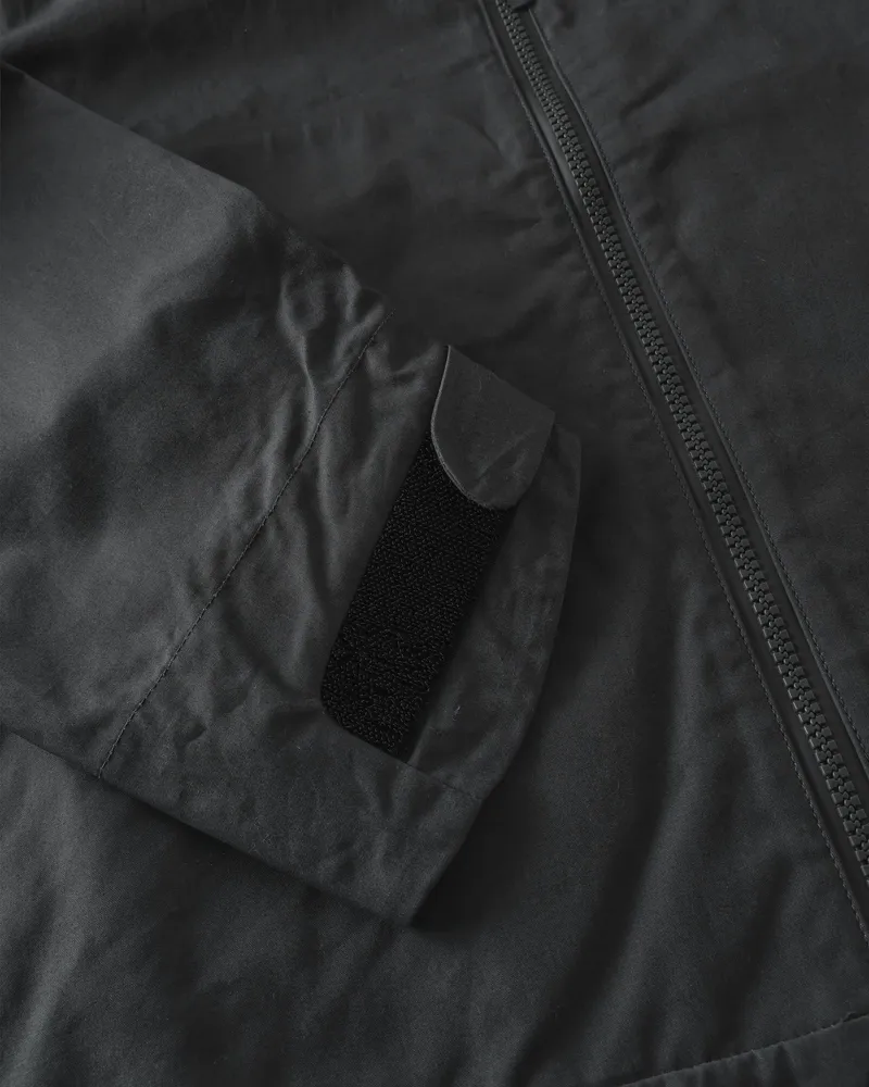 KnowledgeCotton Apparel KnowledgeCotton Apparel Herren vegan Shelljacke Vent Canvas 200 Volcanic Ash, Grau, – Produktbild 2 von 2