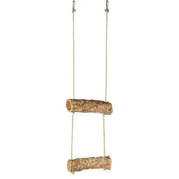 Kork-Deko Kork-Deko Vogel-Schaukel Sitzstangen aus Naturkork-Ästen 80 cm – Produktbild 2 von 6