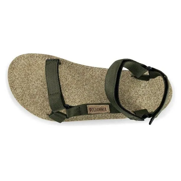 Doghammer Doghammer Vegane Barfußschuh-Sandale - Terrar Sandal, Grün (khaki), – Produktbild 4 von 4