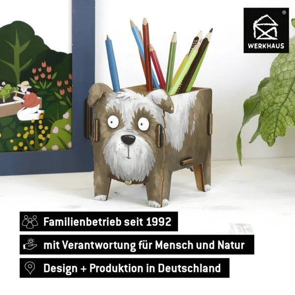 WERKHAUS WERKHAUS Stiftebox Vierbeiner - Hund – Produktbild 2 von 4