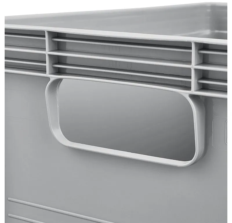 Keeeper Keeeper Transportbox 'Robert' stapelbar, 40 x 30 x 22 cm, 20 l, Grau, – Produktbild 6 von 6