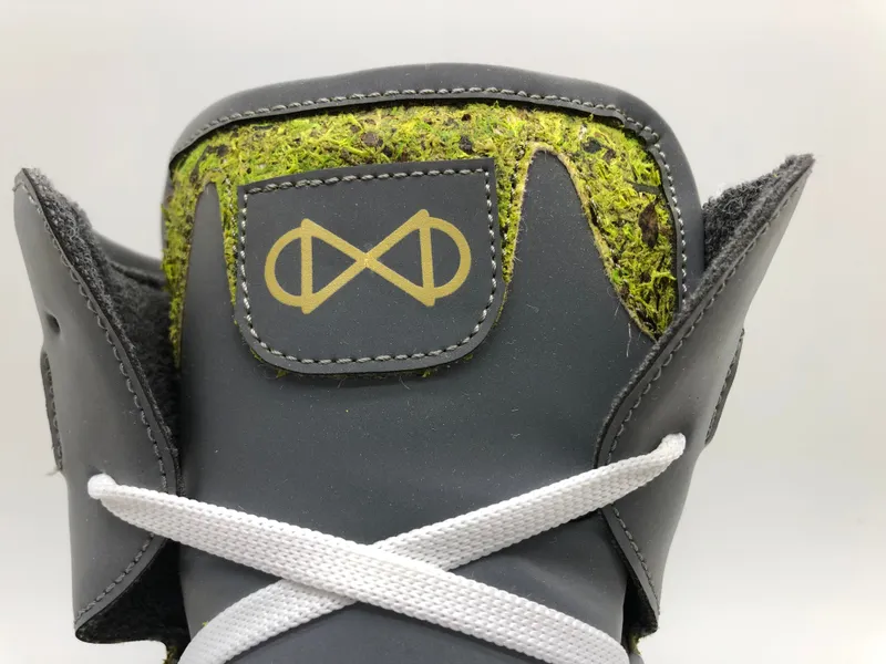 nat-2 nat-2 Herren vegan Sneaker Moss Cube Reflective Weiß, Grün, – Produktbild 2 von 2