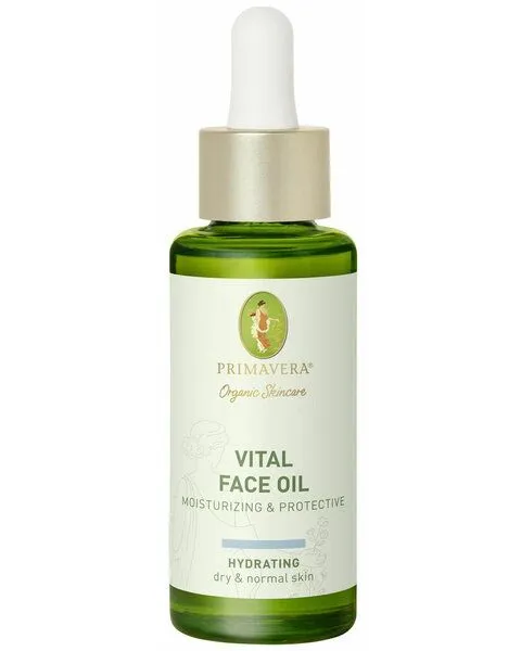Primavera Primavera Vital Face Oil - Moisturizing & Protective – Produktbild 2 von 2