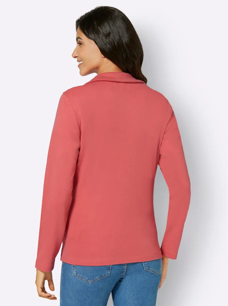 Witt Sweatjacke, Grapefruit, – Produktbild 2 von 2