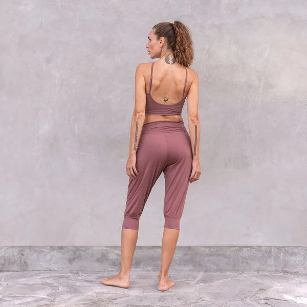 Jaya Jaya MILLIE - Damen - Croptop /Bra für Yoga und Sport, Rose taupe/taupe, – Produktbild 2 von 2
