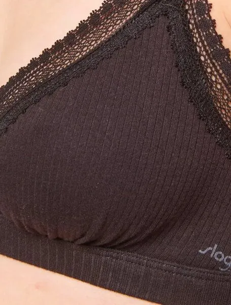 Sloggi Sloggi Bralette GO RIPPED mit Spitze, Schwarz, – Produktbild 3 von 3