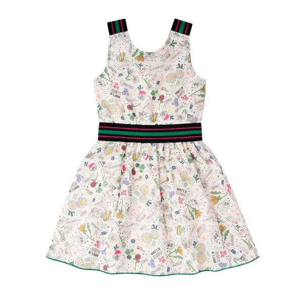 Marraine Kids Marraine Kids Buntes Bio Baumwolle Kleid "Camellia" – Produktbild 1 von 3