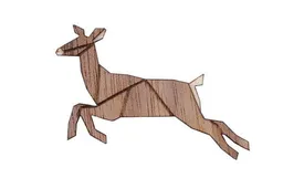 BeWooden BeWooden Jumping Doe Holzbrosche – Produktbild 1 von 1