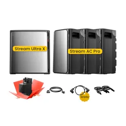 EcoFlow EcoFlow Stream Ultra X, All-in-One Speicher für Balkonkraftwerke, by Powerness - Stream Ultra X + 3 x Stream AC Pro | 9600Wh / Gratis Smart Meter / Selbstabholung – Produktbild 1 von 1