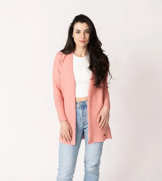 Gary Mash GARY MASH Cardigan Libby aus Feinstrick, Rosa, – Produktbild 4 von 4
