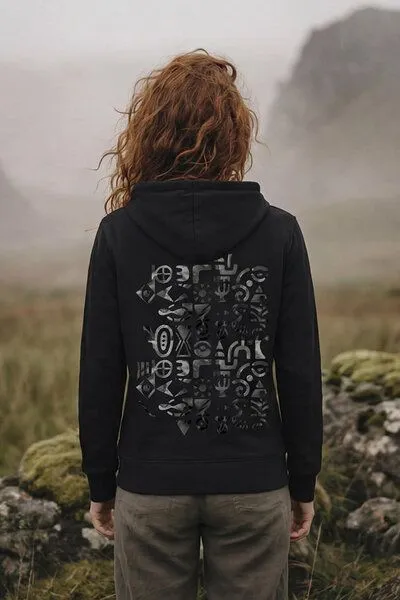 KOKOworld KOKOworld Kapuzenjacke Goa-Zip, Black sun&soil (schwarz), – Produktbild 2 von 4