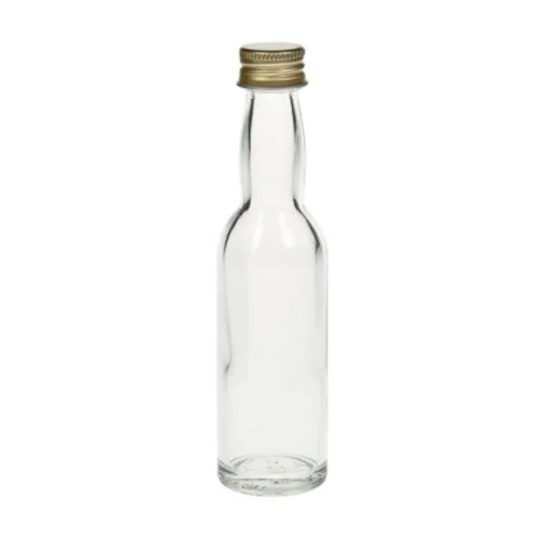 mikken mikken Set 25x Mini Glasflaschen als Geschenkflaschen Likörflaschen mit Trichter – Produktbild 3 von 3