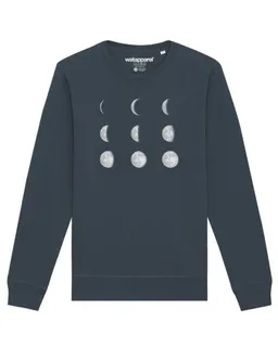 watapparel watapparel Sweatshirt Unisex Moonphases – Produktbild 1 von 1