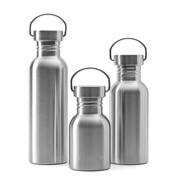 eTHikǝ eTHikǝ Einwandige Edelstahl-Trinkflasche mit Griff – Produktbild 2 von 3