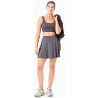 ORGANICATION ORGANICATION SUMMER | Sport-Skort mit Innenshorts aus recyceltem Polyamid, Shadow, – Produktbild 1 von 1