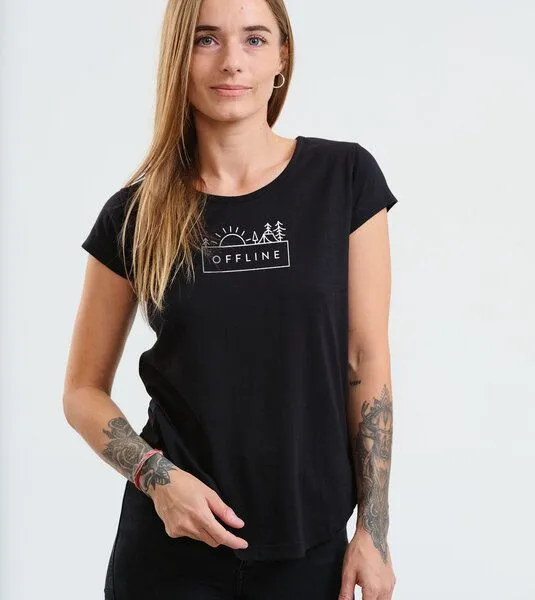 Gary Mash GARY MASH Shirt Asheville Offline aus Biobaumwolle, Schwarz, – Produktbild 4 von 4