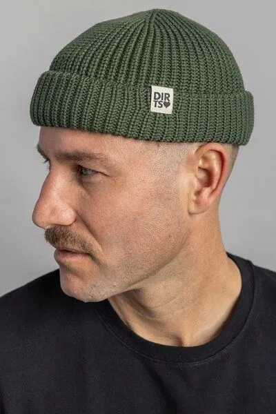 DIRTS dirts Sailor Beanie, Moss green, – Produktbild 2 von 4
