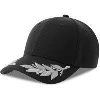 Atlantis Headwear Atlantis Headwear Damen / Herren Cap Muster Winner Lorbeerblätter auf Schirm, Schwarz, – Produktbild 3 von 3