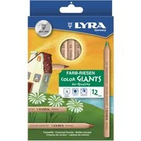 Lyra Lyra Buntstifte Farb-Riesen Color Giants, 12er Set Maße Stift 17,5 x 1 cm – Produktbild 1 von 1