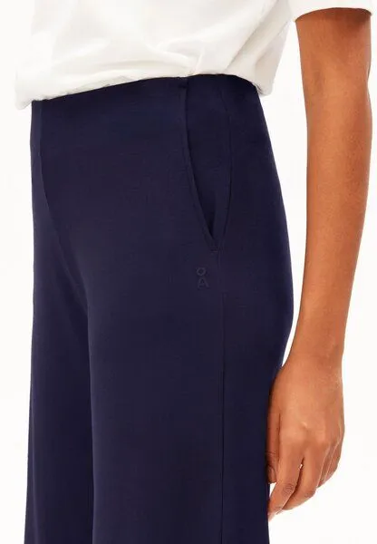 ARMEDANGELS ARMEDANGELS JERSEY WIDE Damen Jerseyhose aus LENZING ECOVERO Viskose Mix, Tinted navy, – Produktbild 2 von 3
