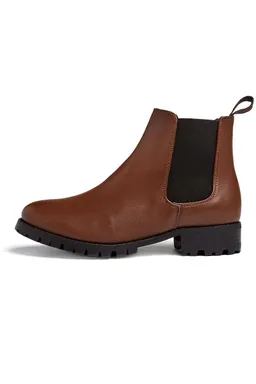 Will's Vegan Store Will's Vegan Store Damen vegan Chelsea Boots Luxe Deep Tread Maroon – Produktbild 1 von 1