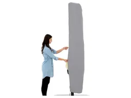 Doppler doppler Schutzhülle "Expert" für Pendelschirme Ø 300/350cm/300x300cm, mit RV, Stab, grau – Produktbild 1 von 1