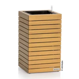 Lechuza® Lechuza Pflanzgefäß 'Palo Natural Wood 35', ca. 35 x 35 x H 59 cm – Produktbild 1 von 1