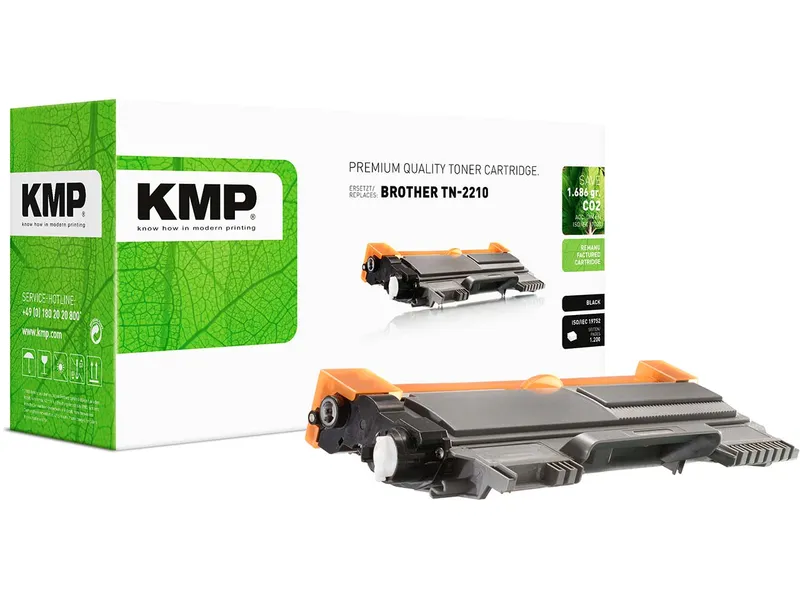 KMP KMP Toner ersetzt Brother TN-2210 schwarz – Produktbild 1 von 1