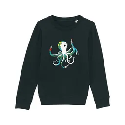 Spangeltangel Spangeltangel Kinder-Sweatshirt "Oktopus", bedruckt, – Produktbild 1 von 1
