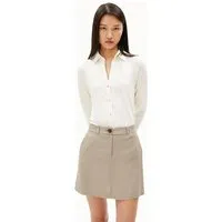 ARMEDANGELS ARMEDANGELS NALAANNIA Damen Bluse aus Bio-Baumwoll Mix, Oatmilk, – Produktbild 1 von 2