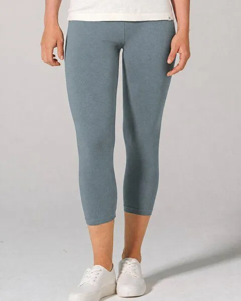 HempAge HempAge Damen 7/8 Leggings Leonie Hanf/Bio-Baumwolle, Titan (grau), – Produktbild 2 von 4