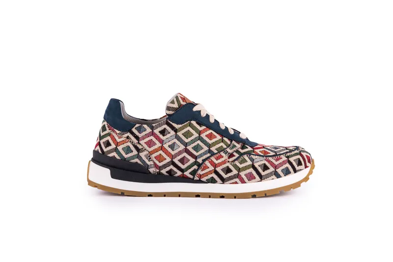 Risorse Future Risorse Future Herren vegan Roger Sneaker Rhombic, Mehrfarbig, – Produktbild 2 von 2