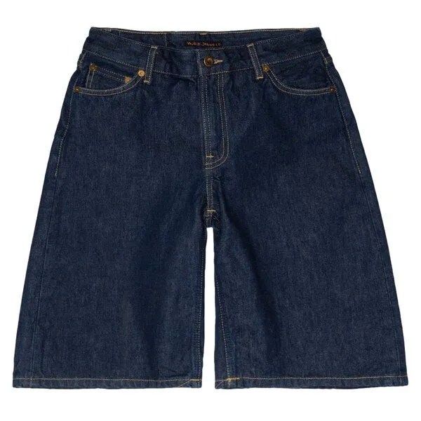 Nudie Jeans Nudie Jeans Jeans-Shorts Meja Rinse Dark Blue – Produktbild 1 von 4