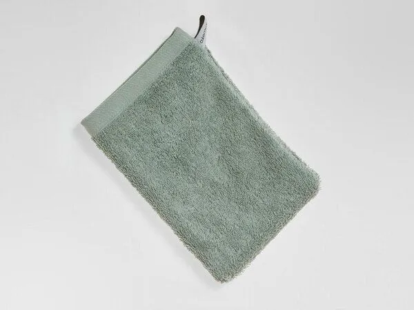 Yumeko Waschlappen Terry 15x22 - 4 Stk. Yumeko aus Bio-Baumwolle, Sea green, – Produktbild 2 von 3