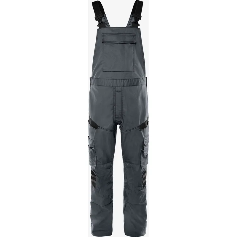 Fristads Latzhose Fristads 1556 STFP, Grau, – Produktbild 1 von 2