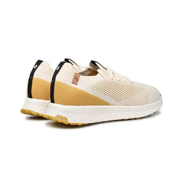 SAOLA SAOLA Vegan Sneaker Frauen - Tsavo W 2.0, White / gold, – Produktbild 3 von 4
