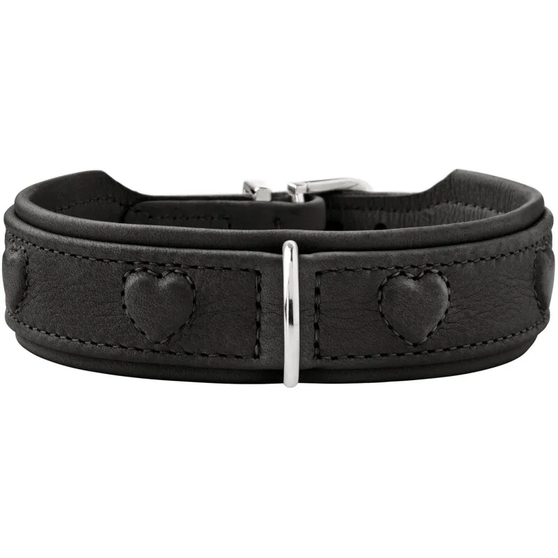 Hunter Hunter Hundehalsband soho x love schwarz S-M, Schwarz, – Produktbild 1 von 1