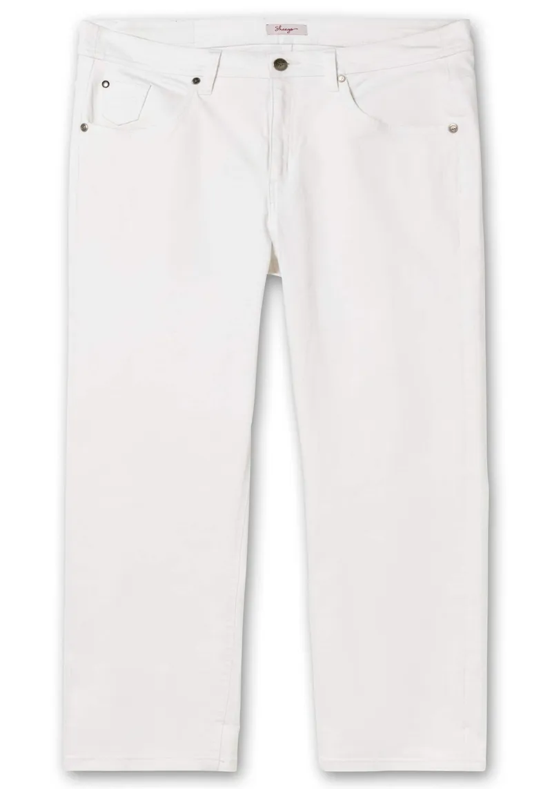 sheego 7/8-Jeans, White denim, – Produktbild 1 von 2