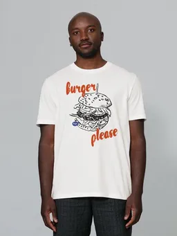 watapparel watapparel T-Shirt Unisex Burger please – Produktbild 1 von 1