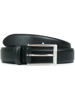 Will's Vegan Shop Will's Vegan Shop 3 cm Gürtel Schwarz Herren – Produktbild 1 von 1