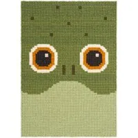 myfelt myfelt Filzkugelteppich Animals rechteckig, 100% Schurwolle, Käthe, – Produktbild 1 von 1