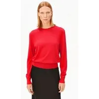 ARMEDANGELS ARMEDANGELS FINE KNIT Damen Pullover aus TENCEL Modal Mix, Mars red, – Produktbild 1 von 1