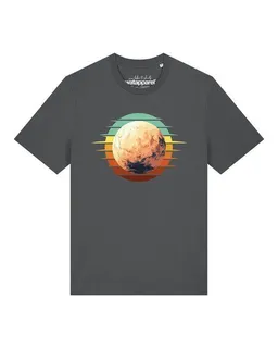 watapparel watapparel T-Shirt Unisex Pluto Retro Sunset – Produktbild 1 von 1
