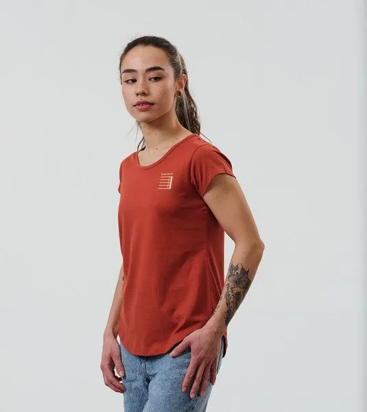 Gary Mash GARY MASH Shirt Asheville Das Ende vom Lied. aus Bio-Baumwolle, Rost (rot), – Produktbild 3 von 4