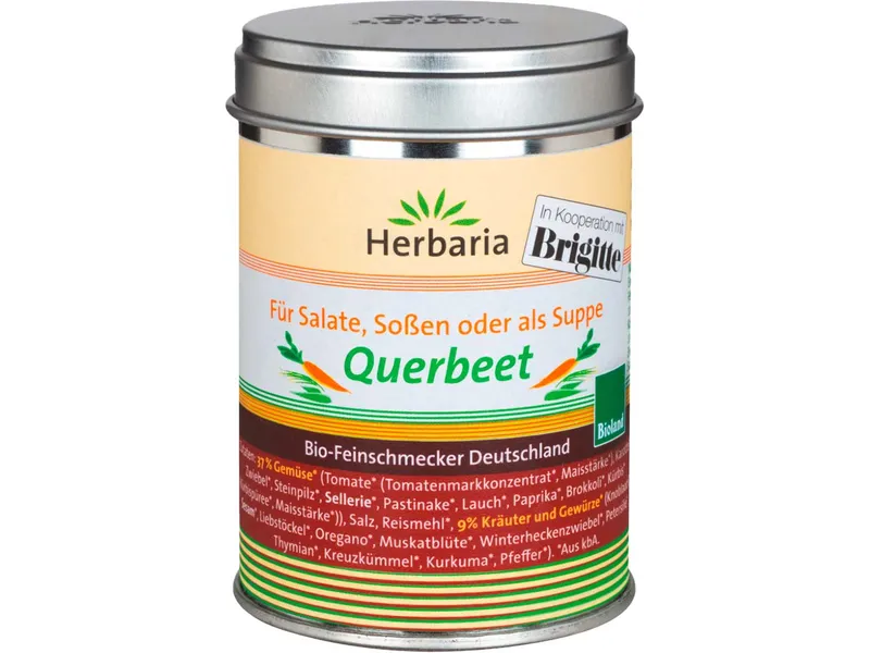 Herbaria Gemüsebrühe Querbeet für Salate, Saucen & Suppen – Produktbild 1 von 2