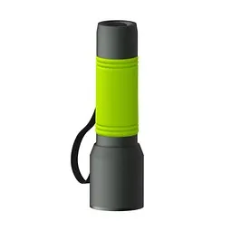 REEVES Taschenlampe REEVES-myFLASH 300, anthrazit/hellgrün, Grau / hellgrün, – Produktbild 1 von 1