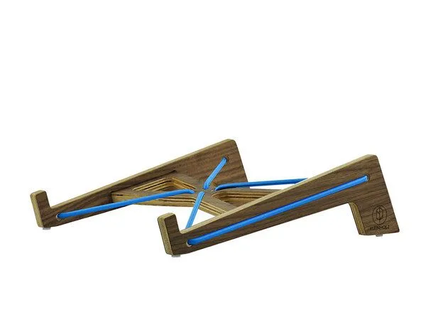 KLEINHOLZ KLEINHOLZ Laptopständer KLIX, Blau, – Produktbild 3 von 6