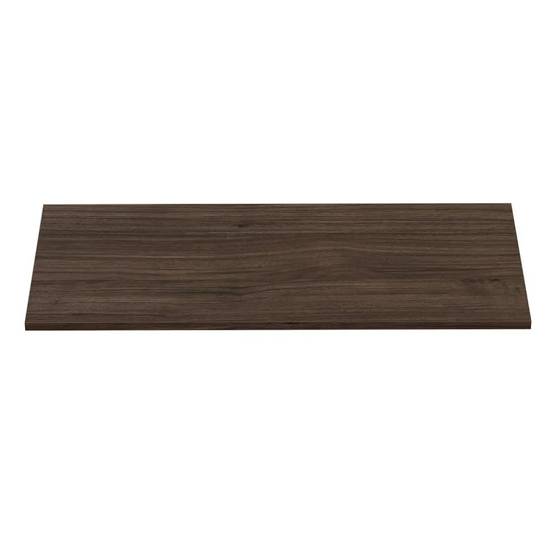 Lomadox Waschtischplatte TEMUCO-56-WALNUT, 120 cm breit in Walnuss, Braun, – Produktbild 3 von 4