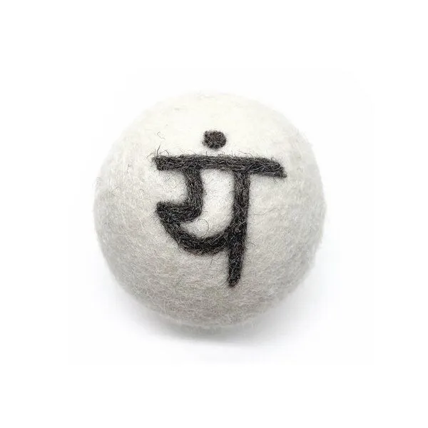 Wooliie Wooliie Handgefertigte Mantra-Bälle aus 100 % naturbelassener Schurwolle – 7 Designs – Produktbild 6 von 8